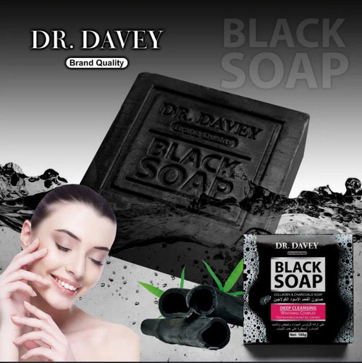 Dr.Davey Black Soap Ko'mirli Sovun