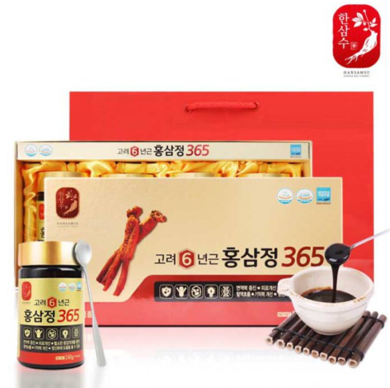 Hansamsu Korea Qizil Jenshen 365 960g