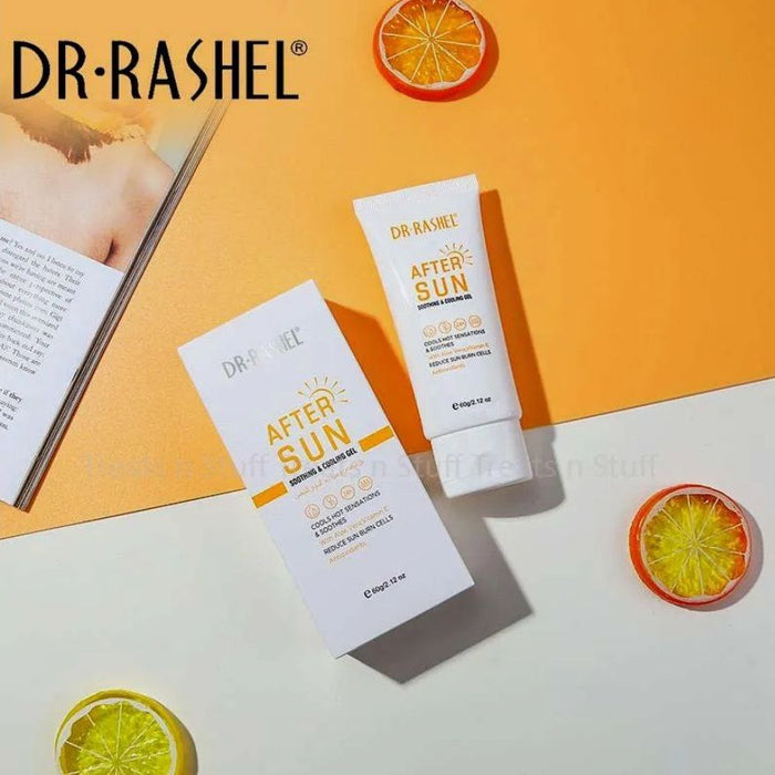 Dr.Rashel SPF 60++ Quyosh Krem + Quyoshdan (Zagardan) So'ng Sokinlashtiruvchi Gel