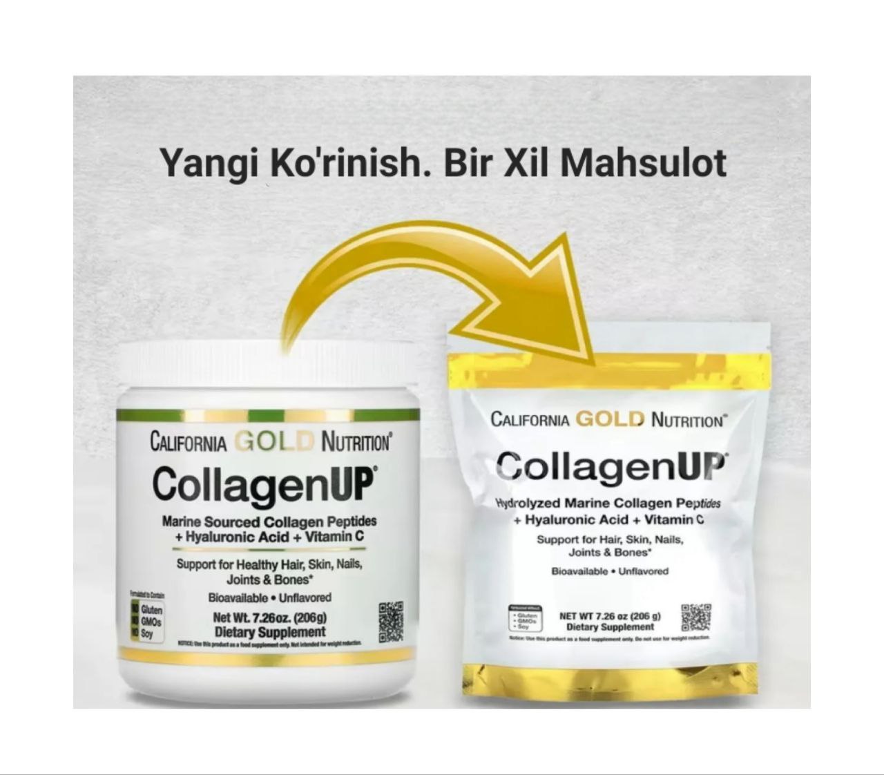 California Gold Nutrition CollagenUP KollagenUP